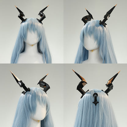 BoomCosplay【XS-XXL】Game ZZZ Cosplay Eldreda Sunbringer Costume - Horn select