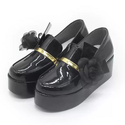 BoomCosplay Game HSR Cosplay Evanescia Schwarze Schuhe