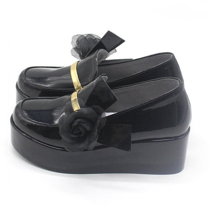 BoomCosplay Game HSR Cosplay Evanescia Schwarze Schuhe