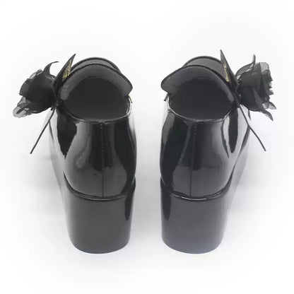 BoomCosplay Game HSR Cosplay Evanescia Schwarze Schuhe