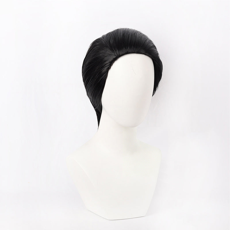 BoomCospay Game Cosplay Black 30cm Wig