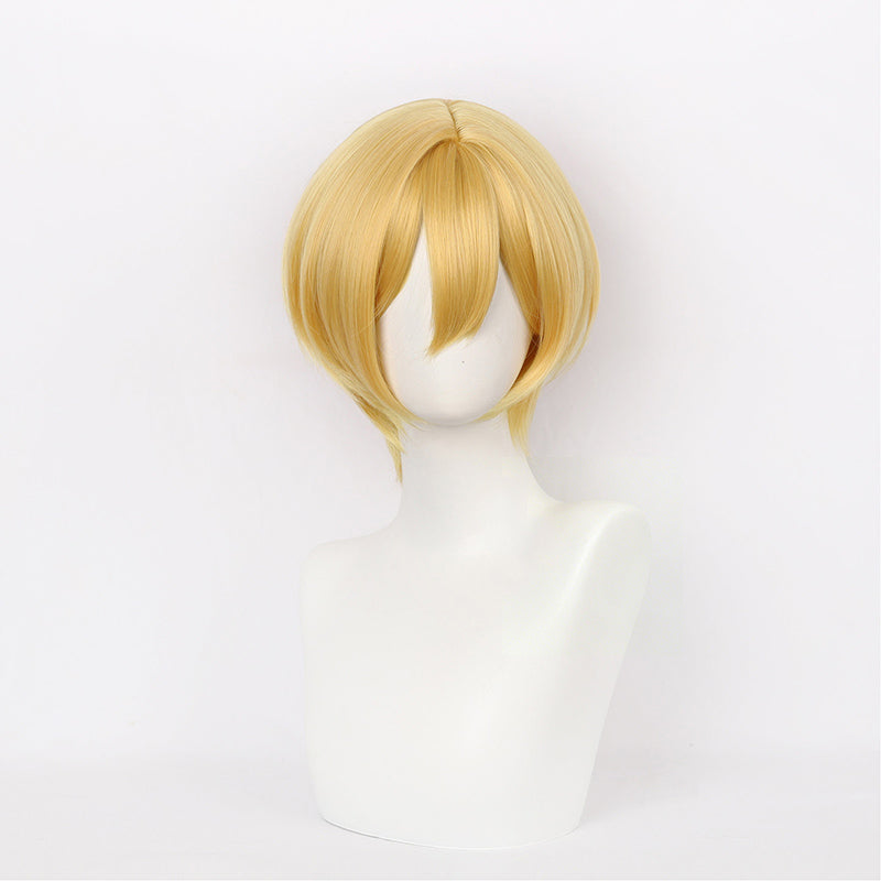 BoomCospay Game Cosplay Golden 30cm Wig