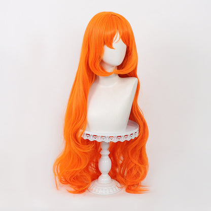 BoomCospay Game Cosplay Orange 97cm Wig