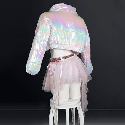 BoomCospay【S-XXL】Game Cosplay Red Shining Light Costume