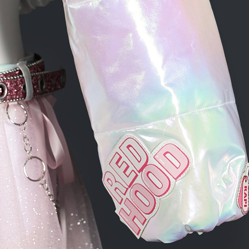 BoomCospay【S-XXL】Game Cosplay Red Shining Light Costume