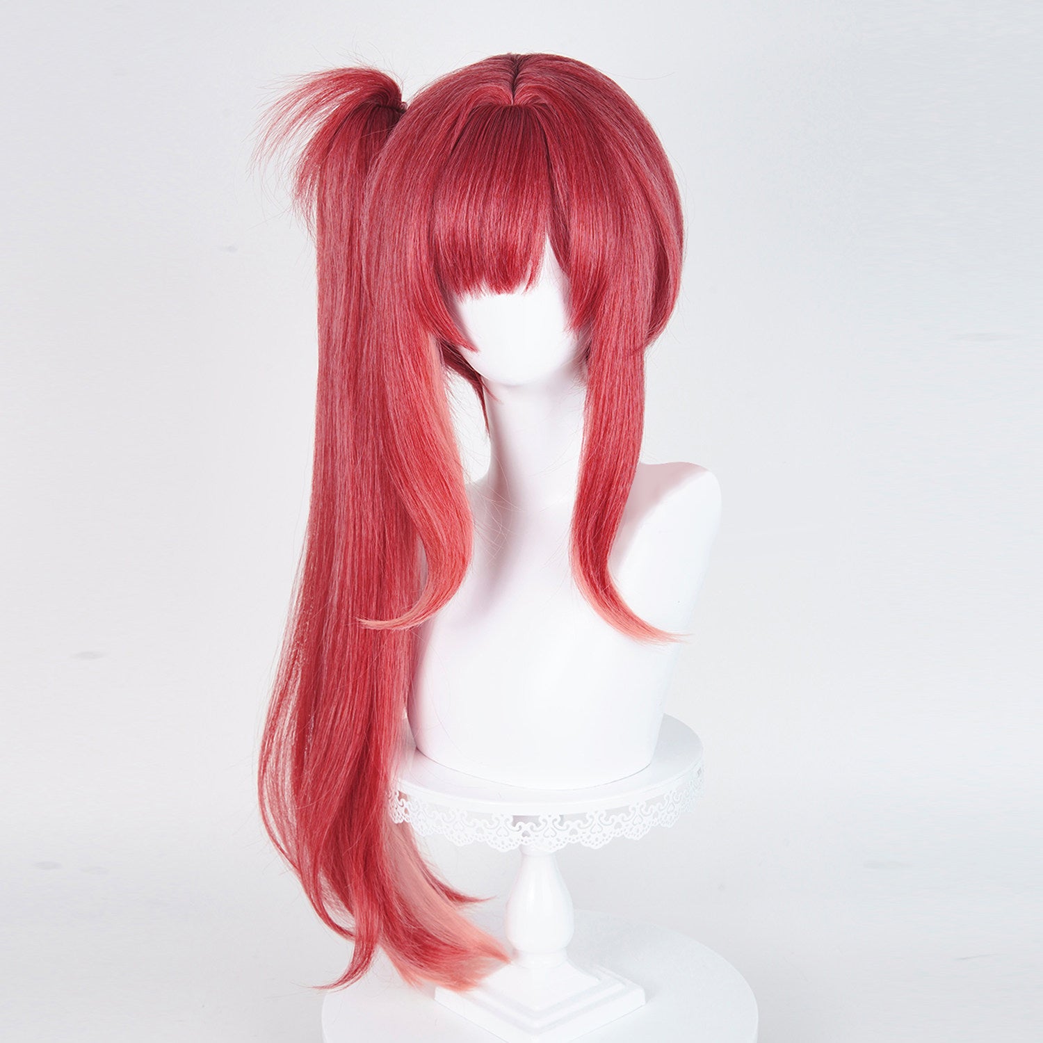BoomCosplay Spiel Wuwa Cosplay Denia Pink Lila Blau 100cm Perücke