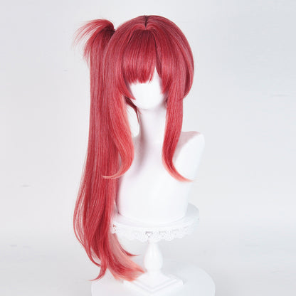 BoomCosplay Spiel Wuwa Cosplay Denia Pink Lila Blau 100cm Perücke