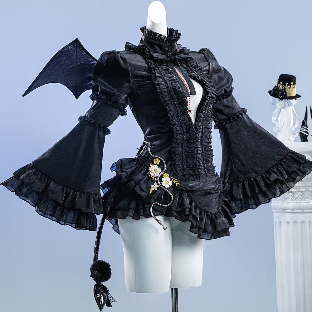BoomCospay【S-XXL】Game Cosplay 10th Anniversary Lilith Costume