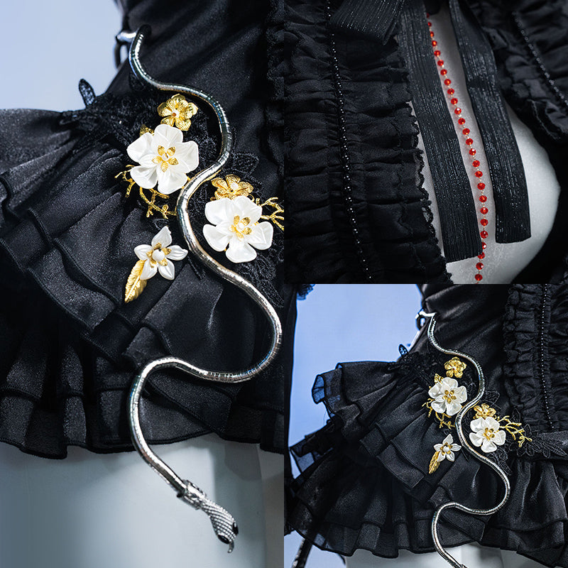 BoomCospay【S-XXL】Game Cosplay 10th Anniversary Lilith Costume