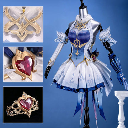 BoomCosplay【S-XXL】Game Genshin Cosplay Odette Costume