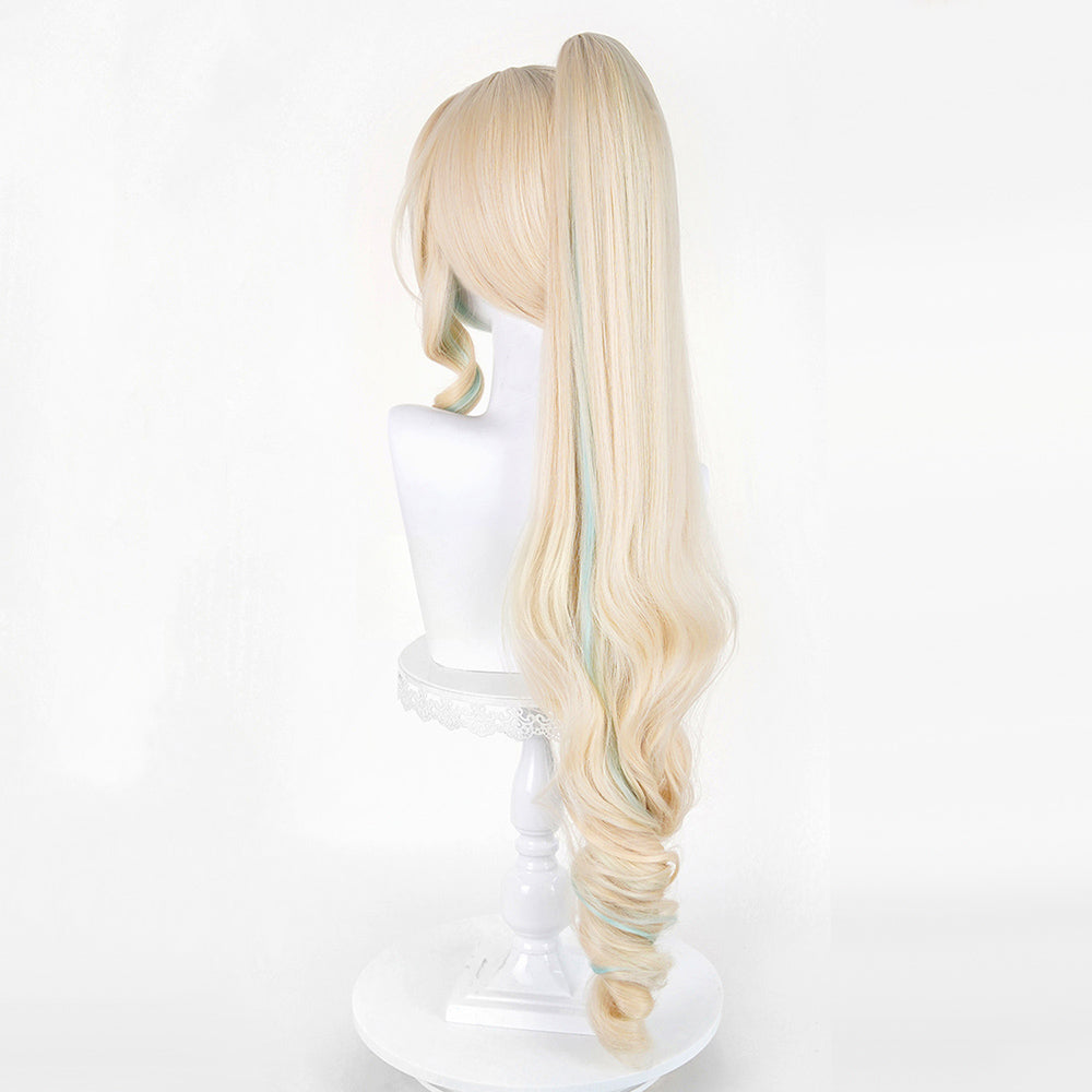 BoomCosplay Game Genshin Cosplay Vesna Custom Color Gradient Wig