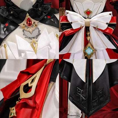 BoomCosplay-R【S-2XL】Game Genshin Cosplay Marionette Sandrone Costume