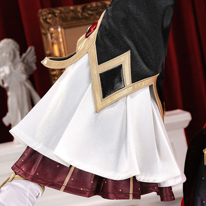 BoomCosplay-R【S-2XL】Game Genshin Cosplay Marionette Sandrone Costume