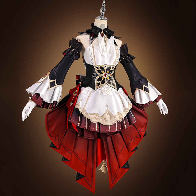 BoomCosplay-N 【XS-3XL】Game Genshin Cosplay Marionette Sandrone Costume