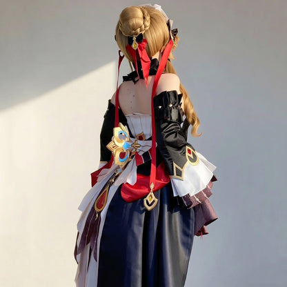 BoomCosplay-R【XS-XXL】【In Stock】 Game Genshin Cosplay Marionette Sandrone Costume - New Edition