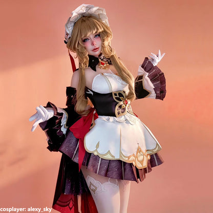 BoomCosplay-R【XS-XXL】【In Stock】 Game Genshin Cosplay Marionette Sandrone Costume - New Edition