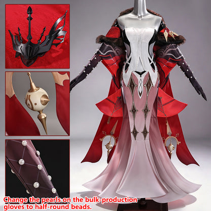 BoomCosplay 【S-XXL】Game Genshin Cosplay La Signora The Fair Lady Costume