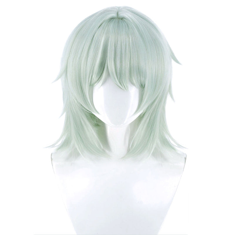 BoomCosplay 2026 Anime Cosplay Cat Girl Dusty Mint 35cm Wig