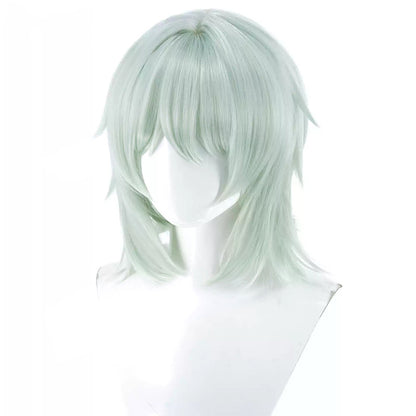 BoomCosplay 2026 Anime Cosplay Cat Girl Dusty Mint 35cm Wig