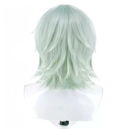 BoomCosplay 2026 Anime Cosplay Cat Girl Dusty Mint 35cm Wig
