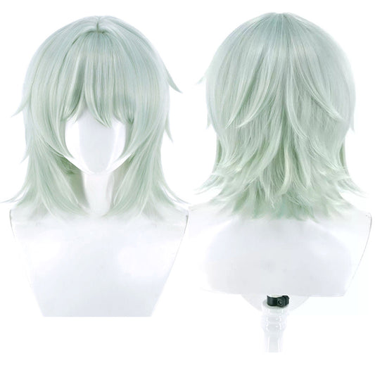 BoomCosplay 2026 Anime Cosplay Cat Girl Dusty Mint 35cm Wig
