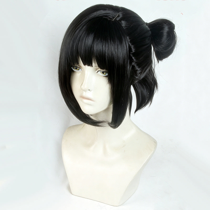 BoomCosplay Spiel Wuwa Cosplay Denia Pink Lila Blau 100cm Perücke