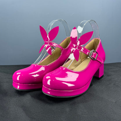 BoomCosplay Game HSR Cosplay Evanescia Schwarze Schuhe