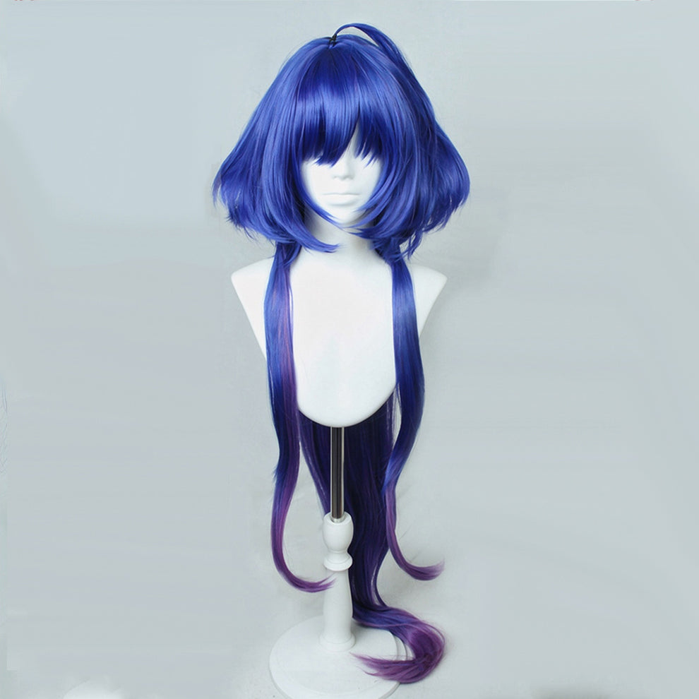 BoomCosplay Anime Cosplay Evil Cycle Irumi Blue Purple 100cm Wig ...