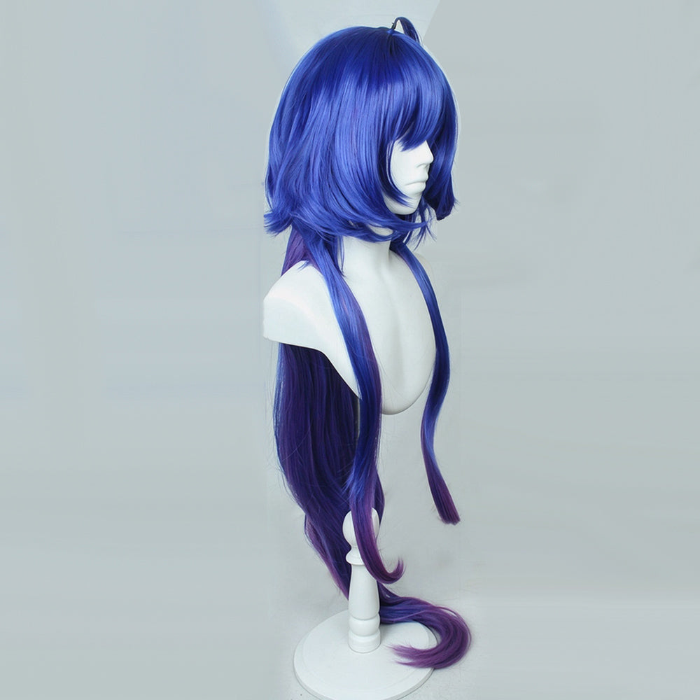 BoomCosplay Anime Cosplay Evil Cycle Irumi Blue Purple 100cm Wig