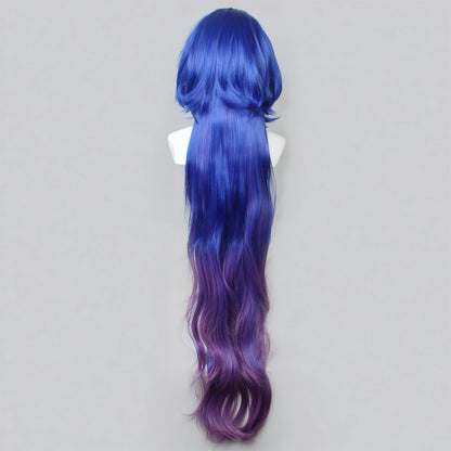 BoomCosplay Anime Cosplay Evil Cycle Irumi Blue Purple 100cm Wig