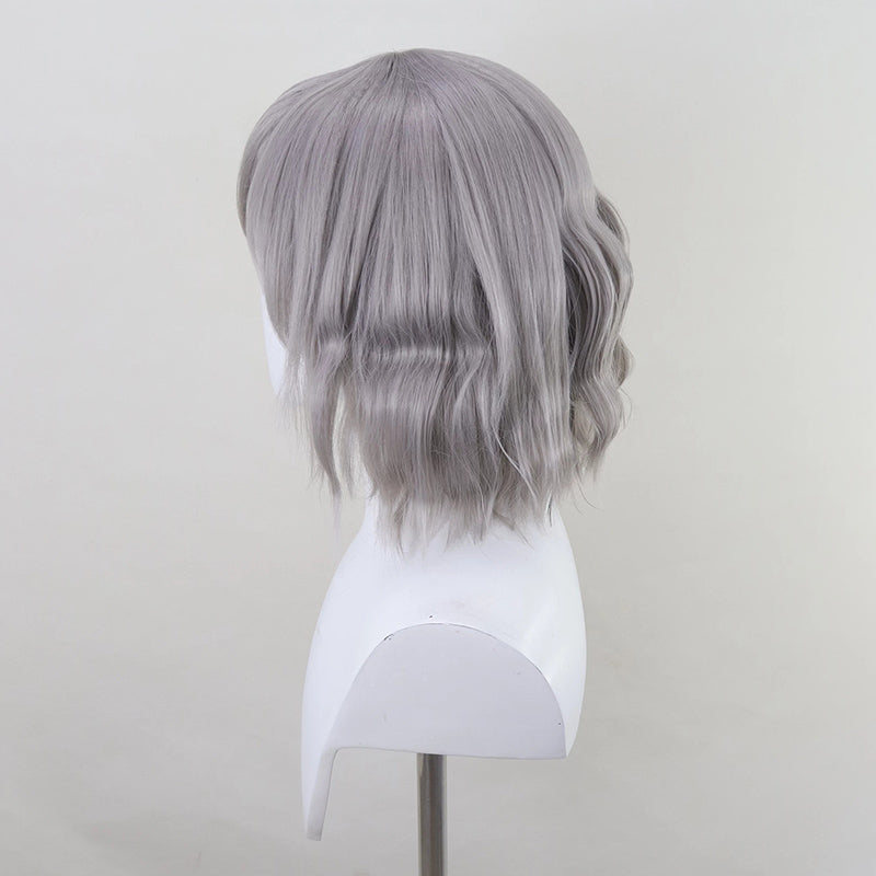BoomCosplay Spiel HSR Cosplay Evanescia Perücke 40cm rosa Perücke