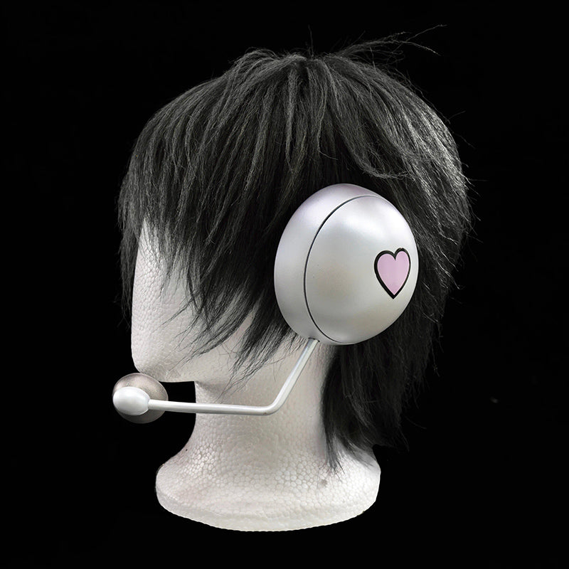 BoomCosplay Game Cosplay Black Rabbit Fan Zubehör Requisite