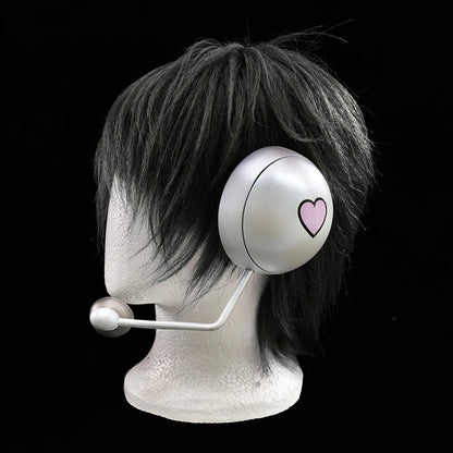 BoomCosplay Game Cosplay Black Rabbit Fan Zubehör Requisite