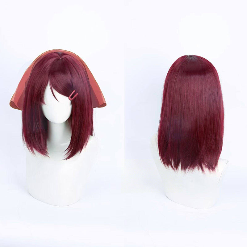 BoomCosplay Spiel Wuwa Cosplay Denia Pink Lila Blau 100cm Perücke
