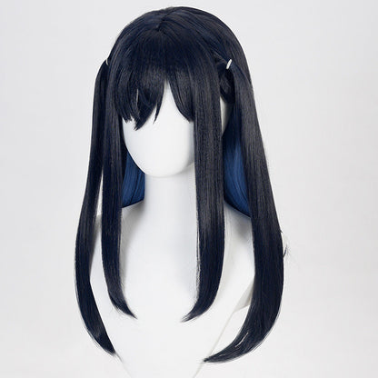 BoomCosplay Game Ark Knights Cosplay Closure Custom Color Gradient 45cm Wig