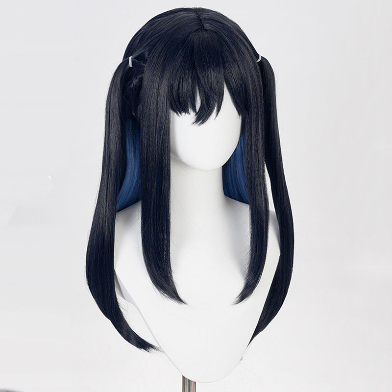 BoomCosplay Game Ark Knights Cosplay Closure Custom Color Gradient 45cm Wig