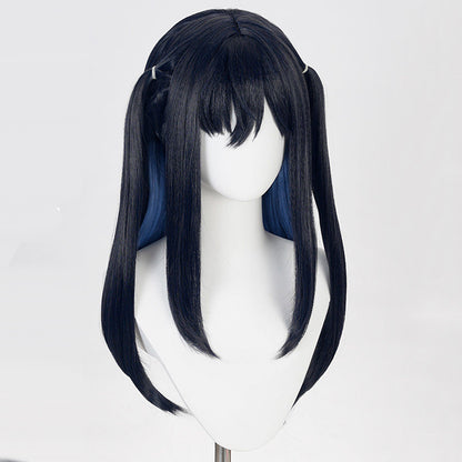 BoomCosplay Game Ark Knights Cosplay Closure Custom Color Gradient 45cm Wig