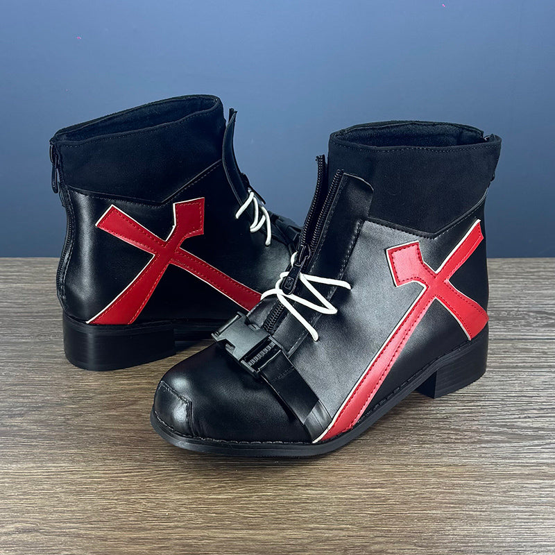 BoomCosplay Game Ark Knights Cosplay Closure Shoes