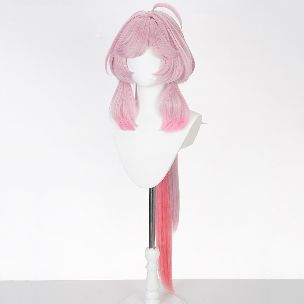 BoomCosplay Game Ark Knights Cosplay Thumpy Custom Color Gradient Pink 95cm Wig