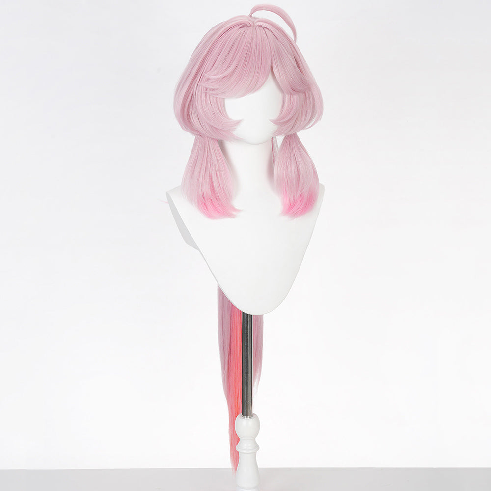 BoomCosplay Game Ark Knights Cosplay Thumpy Custom Color Gradient Pink 95cm Wig