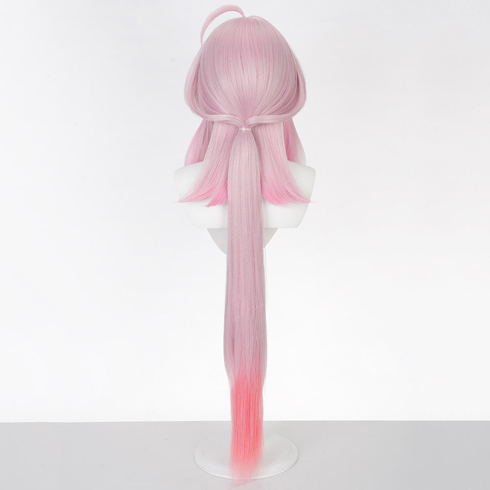 BoomCosplay Game Ark Knights Cosplay Thumpy Custom Color Gradient Pink 95cm Wig