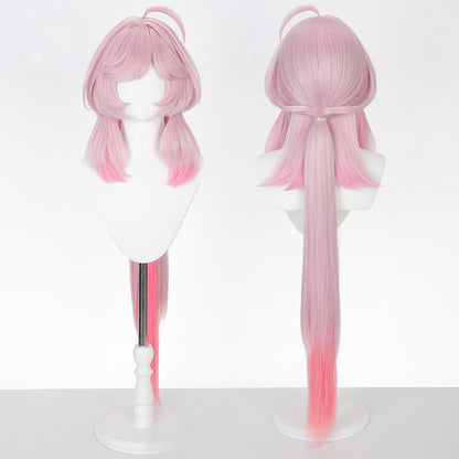 BoomCosplay Game Ark Knights Cosplay Thumpy Custom Color Gradient Pink 95cm Wig