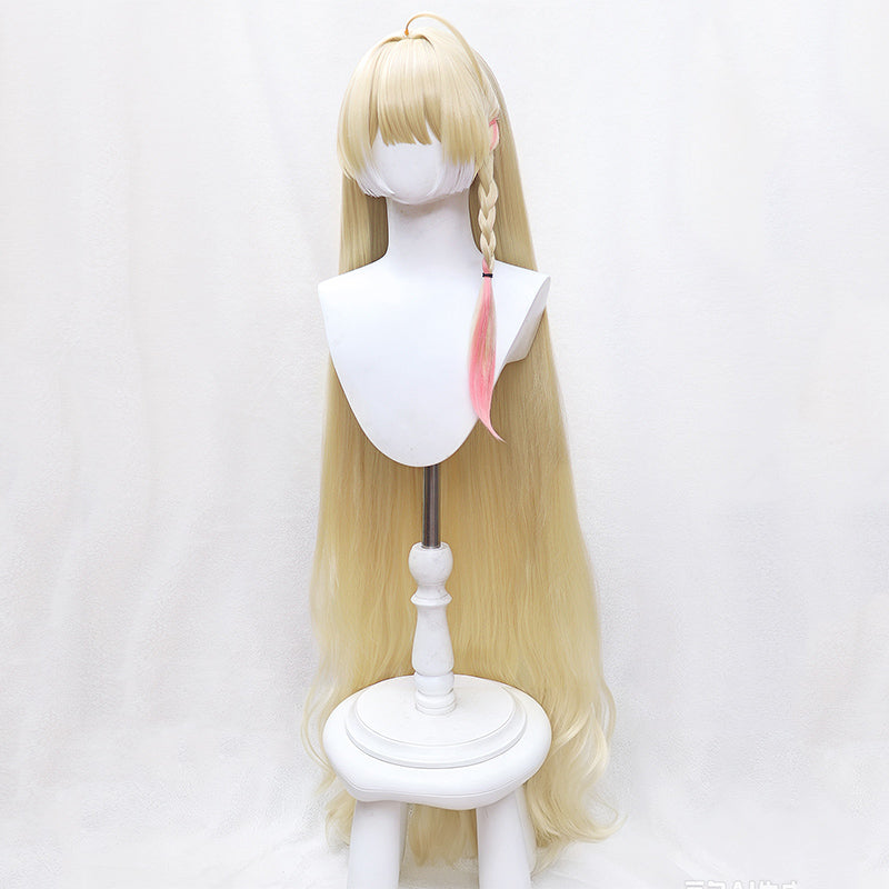 BoomCosplay Game Ark Knights Cosplay Vulpisfoglia Out of Focus Custom Color Gradient 130cm Wig