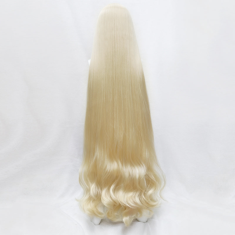 BoomCosplay Game Ark Knights Cosplay Vulpisfoglia Out of Focus Custom Color Gradient 130cm Wig