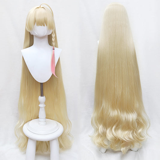 BoomCosplay Game Ark Knights Cosplay Vulpisfoglia Out of Focus Custom Color Gradient 130cm Wig