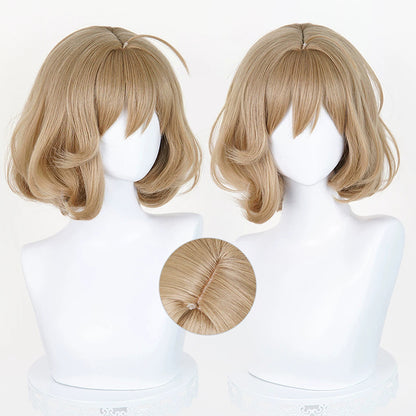 BoomCosplay Game Cosplay Anise Brown 33cm Wig