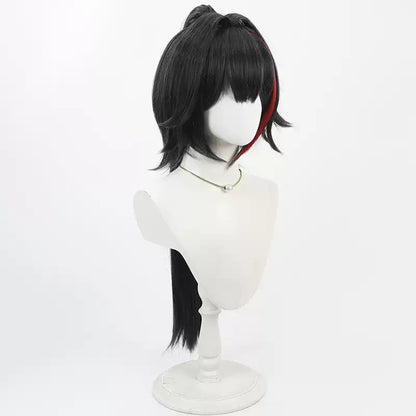 BoomCosplay Spiel Wuwa Cosplay Denia Pink Lila Blau 100cm Perücke