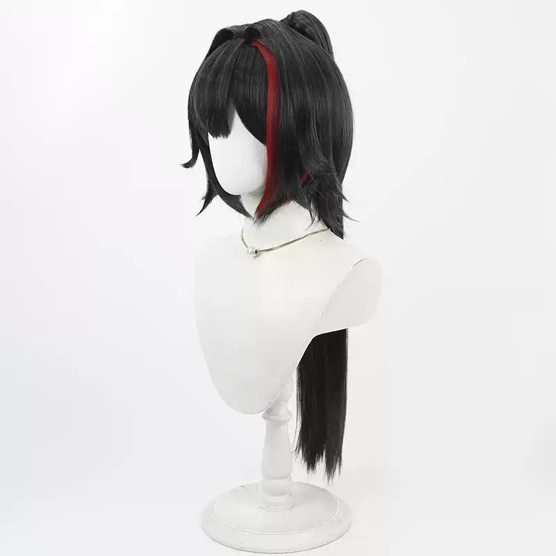 BoomCosplay Spiel Wuwa Cosplay Denia Pink Lila Blau 100cm Perücke