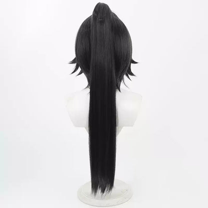 BoomCosplay Spiel Wuwa Cosplay Denia Pink Lila Blau 100cm Perücke