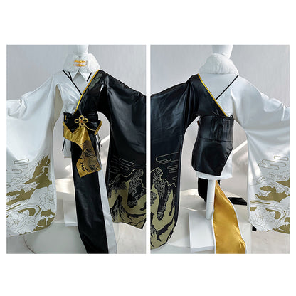 BoomCosplay Game Cosplay Black Rabbit Costume